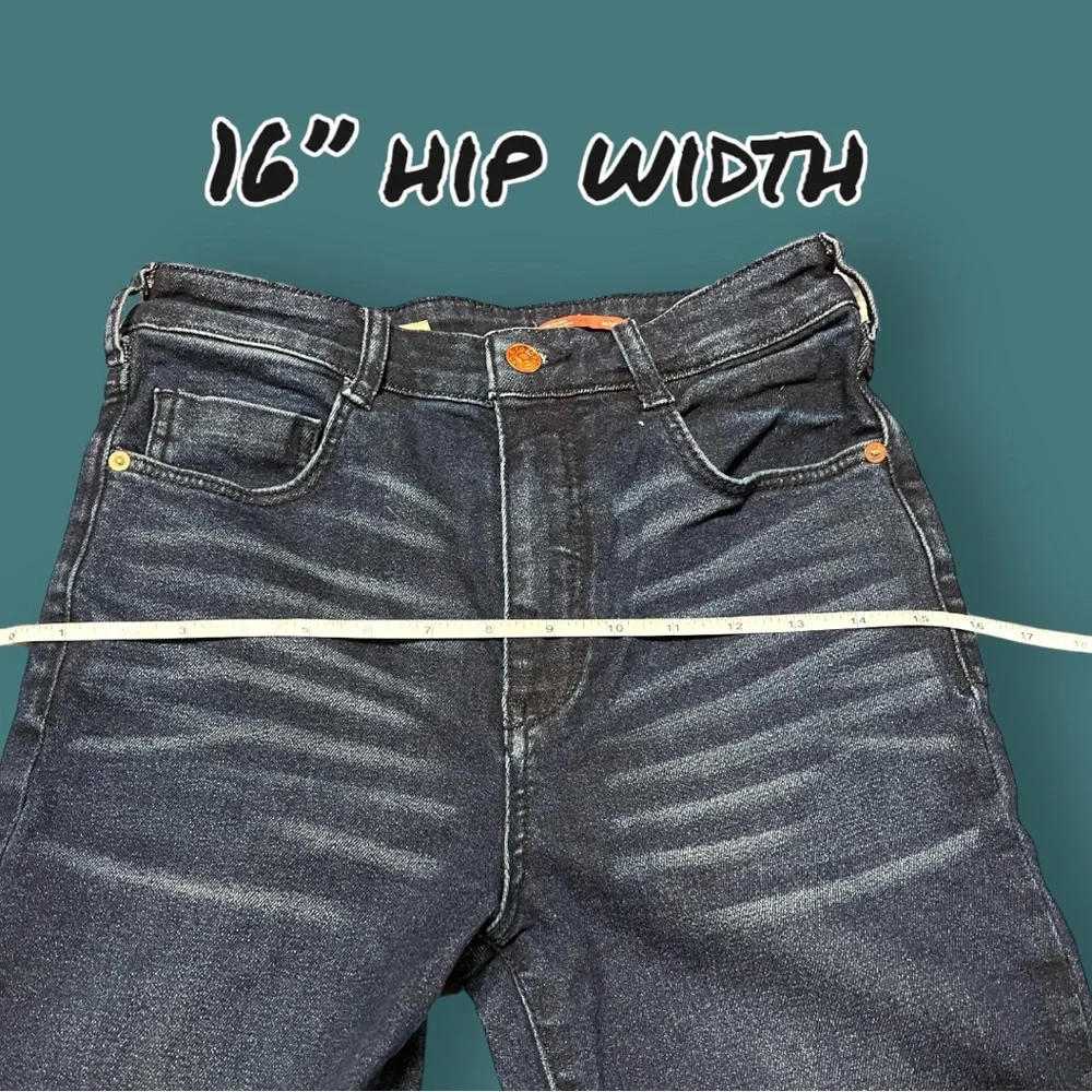 EUC Pilcro and the Letterpress cigarette style jeans with let out hem. Size 26 - Picture 7 of 11